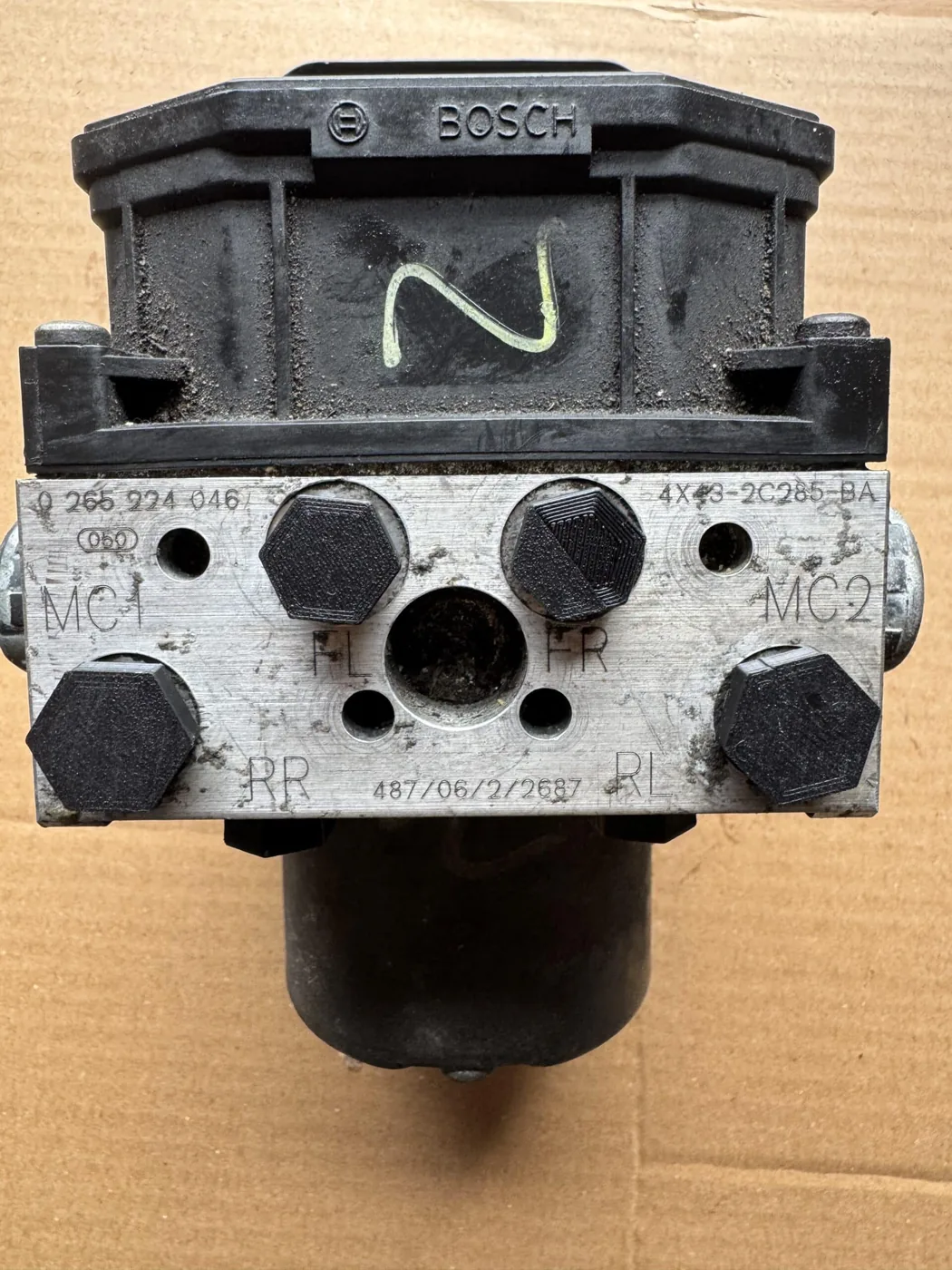 Jaguar X-Type ABS Pump + Module 4X43-2C285-BA, photo 1